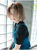 切りっぱなしボブ