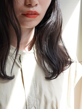 ヌース(NOUS) 【NOUS】黒髪/束感/グレージュ/アッシュ/大人ヘア20代30代40代