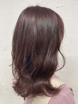 アンドブルー(and blue) チェリーレッド/ブリーチ無し