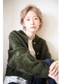 アッシュベージュで透明感♪