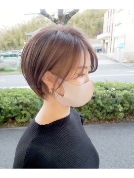 パシフィックダズールコウベウエスト(Pacific Dazzle Kobe west) 『PD神戸』【岡悠介】大人可愛い☆ナチュラルショートスタイル