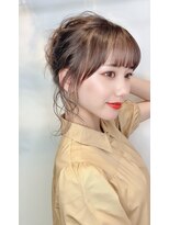 アムティ(Amoute) ヘアセットヘアアレンジアップスタイル　通常５５００円