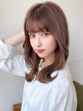 ラルユー 金山(LallYou) くすみブルー/テラコッタ/デジタルパーマ/くびれミディ