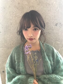 ゲート いわき(Gate) ふんわりピンクベージュ/ゆるふわアレンジ［いわき］