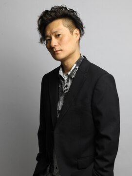 ヘアーカッティングガーデン ジャック モアザン 近鉄奈良店 メンズカット/ジオパーマ[奈良/大和西大寺駅/白髪ぼかし]