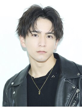 リップス 表参道店(LIPPS) 黒髪センターパート【ソフトツイスト】長さが足りなくてもできる