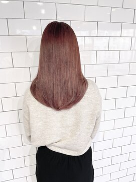 シアー(sheer) 《sheer/大黒》#ピンクベージュ#ブリーチカラー