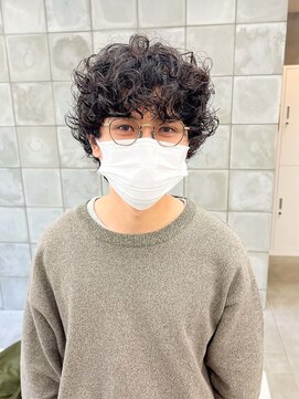 トゥコ(tuco) メンズパーマ　スパイラルパーマ　マッシュウルフ