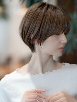 イルハバナ 渋谷(ill HAVANA)&nbsp;大人可愛い/ショートボブ/似合わせカット/ヌーディーカラー