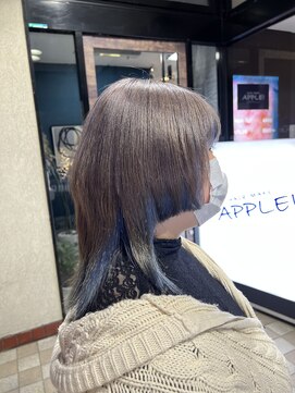 アップル(APPLE!) デザインカット×ハイトーン