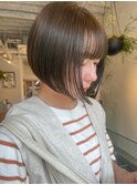 ブリーチなしオリーブ