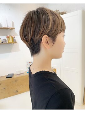 センスヘア(SENSE Hair) タイトな『マッシュショート』