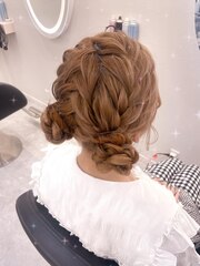 ツインおだんご 【クランソア】ヘアセット/ヘアメ/心斎橋