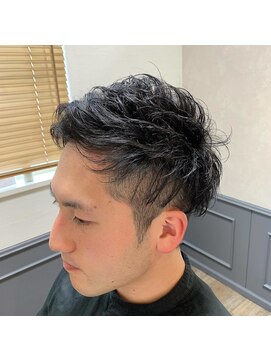 カミケン 清明店(kamiken.) 好印象ツーブロックショート清潔感アップ【カミケン清明店】