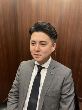 プラウド(PROUD) 七三 オールバック 田町 理容室 顔剃り 床屋 ツーブロック