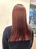 スタンス(stance)&nbsp;ボルドーで春カラー！(ブリーチあり)