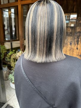 へアサロンアンドカフェガーデン(hair salon&cafe GARDEN) デザインカラー/ケアブリーチ/ベージュカラー