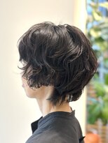 エアー 銀座タワー(AIR)&nbsp;【ふんわりパーマ　ショートスタイル】air銀座タワー　藤本麻衣