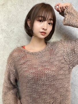 アンバー 池袋(amber) ウェットヘア/ボブ/レイヤーカット/縮毛矯正[池袋駅]