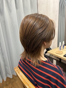 テーラヘアー 幕張本郷店(TELA HAIR) ラベンダーアッシュハイレイヤーミディアム