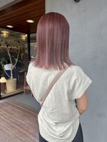 ヘア プロデュース キュオン(hair produce CUEON.)&nbsp;切りっぱなし/ピンクバイオレット/ルビーレッド