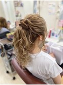 【SAYA】ヘアセット