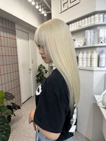 ペレ 渋谷(PELE)&nbsp;前髪/アンブレラカラー/こなれミディ/イメチェン/ウェーブパーマ