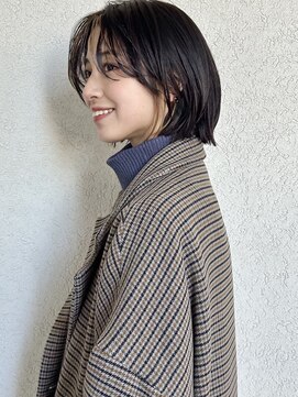 ガーデン ミサト 三郷中央(garden misato) イメチェン×長め前髪×似合わせカット×ショートボブb