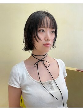 スニュウ(snuw) 【snuw mina】レイヤーカット/透明感カラー/伏見/ボブレイヤー