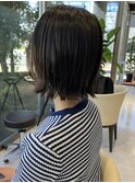 ボブスタイル、外はねスタイル