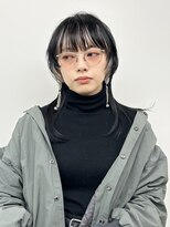 シスタ(SISTA) 似合わせカット/小顔/黒髪/ボブルフ/ウルフ/インナーカラー