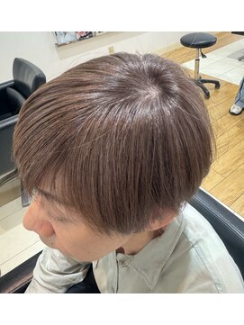 サラ ビューティ サイト 春日(SARA Beauty sight) 白髪活かしハイライト　ブラウンベージュ