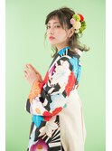 卒業式　袴着付け&ヘアアレンジ[八王子]ROCCO