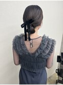 20代30代透明感ヘアセット◎小顔レイヤー×アッシュベージュ