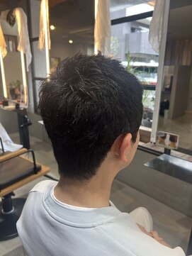 ニマルニーニー バイ ヤスオカ(2022 BY YASUOKA) 30代 ビジネスショート スッキリ爽やか