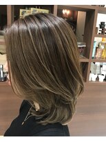 ハイレート ウニクス川越店(Hairate)&nbsp;［imada］ミディアムレイヤー×ハイライト