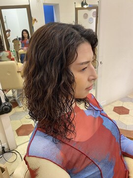 リヤン(Le lien) 似合わせカット/ミディアムレイヤーカット/髪質改善/溝の口