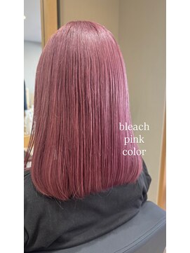 エンシーループユナイテッド(En:C-LOOP UNITED) pink×ブリーチカラー【鹿島 彩】