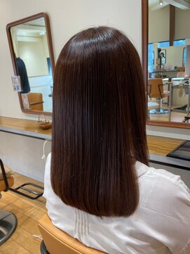 クラップス オル 金沢八景(CLAPS Ore) 金沢八景ショートボブ丸みショートイルミナカラー顔周りレイヤー