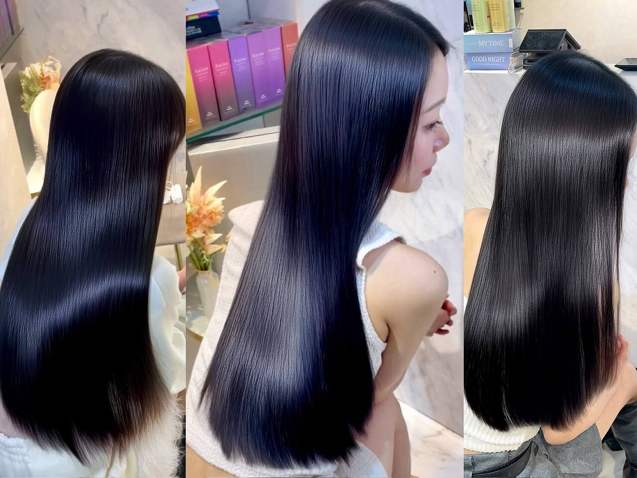 【髪質改善コース】カット＋艶カラー+ULTOWA髪質改善or 13step内部補修+スパ