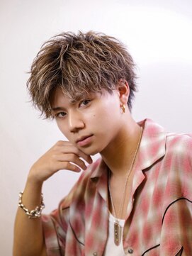 ゴールド 大阪 梅田店(GOALD) ハイライトツイストスパイラルアップバングショート