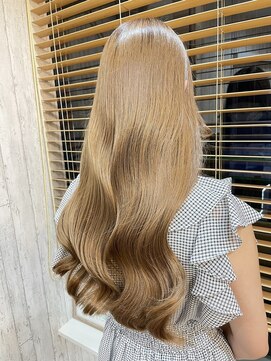 ラピス 新宿(Lapis) 【Lapis新宿】ブリーチなしヌーディーベージュ