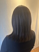 ココカラヘアー ニコ(cococara hair nico)&nbsp;ミディアムボブ/フェイスレイヤー/グレージュ