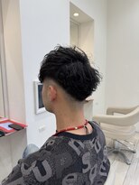 ロンド ラマ 岐阜(Lond bla-ma) ショートマッシュ×バロックパーマ【Lond伊藤メンズ】