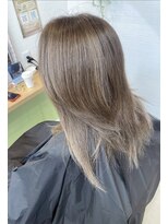 オリビアヘアー(OLIVIA HAIR)&nbsp;透明感カラー補色調整で柔らかく♪