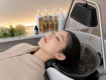 リシャール(R’E CHALE)の雰囲気（頭皮・髪の汚れをリセット頭浸浴で心身共にリラックスできます）