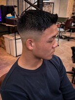 グラッドマンズカットクラブ 立川(GLADMAN'S CUT CLUB) フェザーアップクロップスタイル立川メンズ