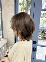 ガーデン バイ イル(GARDEN by illu Co.Ltd)&nbsp;レイヤーボブ×低刺激ヴィラロドラカラー　アッシュブラウン