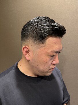 ヒロギンザ 六本木店(HIRO GINZA) スキンフェードサイドパート