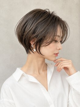 ヘアーアンドエステ ハラダ 滝ノ水店(Hair&Esthe Harada)の写真/"口コミ高評価"の技術力でアナタの髪と骨格を活かしたショート&ボブ磨き上げたカット技術/大人女性に